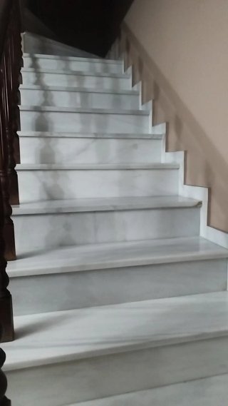 Escalones de mármol para escaleras