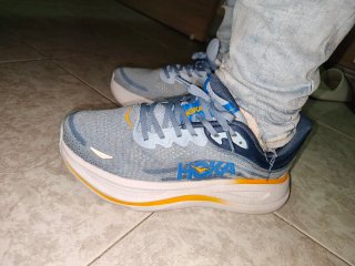 Zapatillas Hoka Azul y Blanco