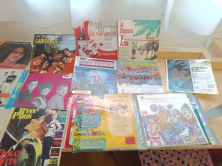 Lote singles de Vinilos Antiguos Flamenco Pop Rock