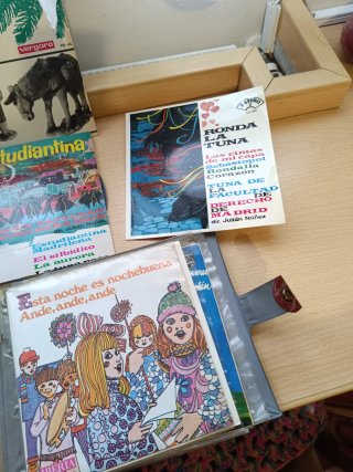 Lote singles de Vinilos Antiguos Flamenco Pop Rock