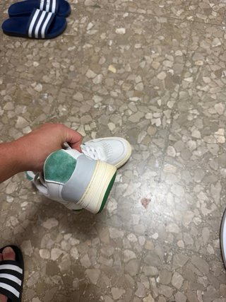 Zapatillas Lacoste Blancas y Verdes Originales