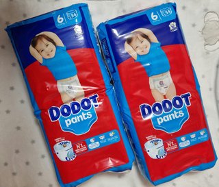 Pack 2ud Dodot Pants Talla 6 (13-19 kg)