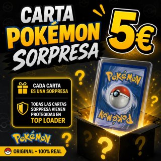 Carta Pokémon Sorpresa  siempre toca Hit