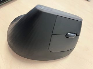 Ratón Logitech MX Vertical Negro/Gris