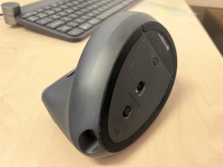 Ratón Logitech MX Vertical Negro/Gris