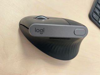 Ratón Logitech MX Vertical Negro/Gris