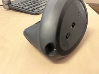 Ratón Logitech MX Vertical Negro/Gris