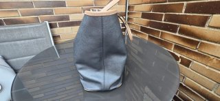 Bolso Tote Coach Plata y Beige