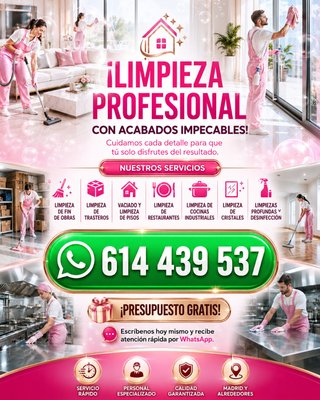 EMPRESA DE LIMPIEZA FIN DE OBRA E INDUSTRIAL