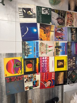Lote Vinilos Alemanes/Ingleses