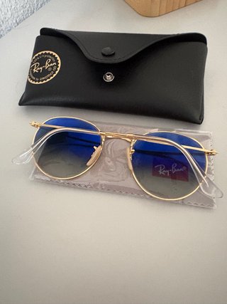 Gafas de sol Ray-Ban unisex doradas