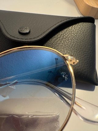Gafas de sol Ray-Ban unisex doradas