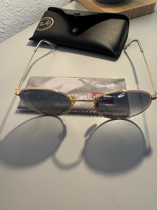 Gafas de sol Ray-Ban unisex doradas