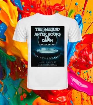 camiseta THE WEEKND