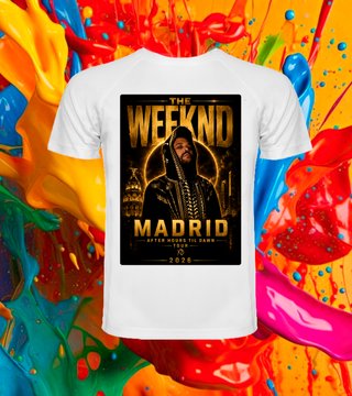 camiseta THE WEEKND