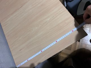 Cajonera de escritorio de madera y metal