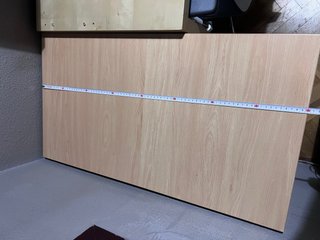 Cajonera de escritorio de madera y metal