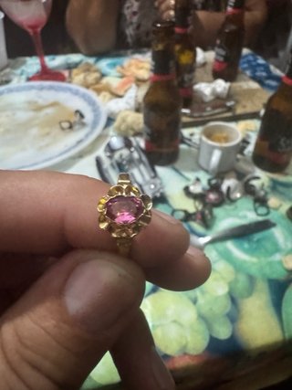 Anillo Oro Único Diamantes Oferta