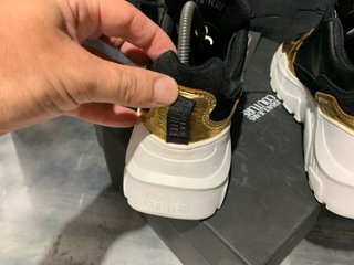 Sneakers Versace 39 Nero/Oro