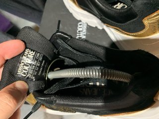 Sneakers Versace 39 Nero/Oro
