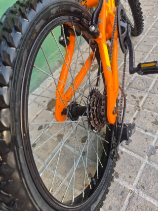 Bicicleta Infantil Qüer 20 6V Suspensión