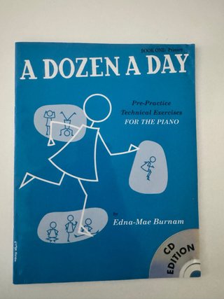 Libro Piano A Dozen A Day Book 1