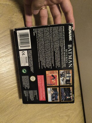 Batman Returns SNES PAL Pal NOE super Nintendo