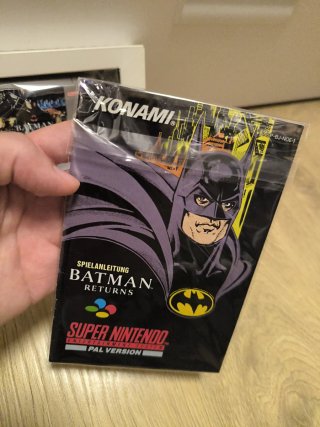 Batman Returns SNES PAL Pal NOE super Nintendo
