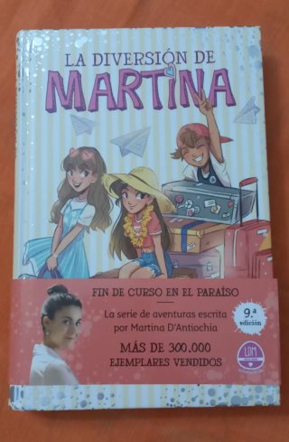 Pack de cuatro libros "la diversión de Martina"
