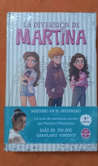 Pack de cuatro libros "la diversión de Martina"