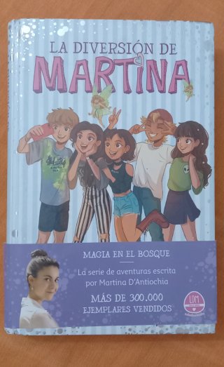 Pack de cuatro libros "la diversión de Martina"