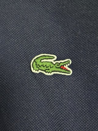 Polo Lacoste Talla L Azul