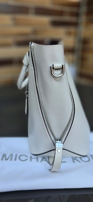 Bolso Piel Blanco Michael Kors