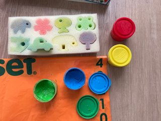 Pinta con Esponjas Diset - Juego Educativo