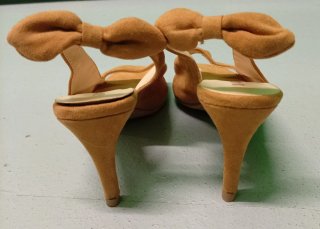 Zapatos Kiabi Talla 36 Beige/Marrón
