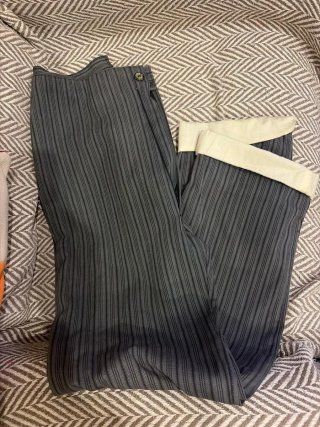Pantalón Campero Raya Gris Talla 38 Sin uso
