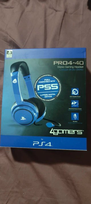 Auriculares Gaming 4gamers PRO4-40 PS4/PS5