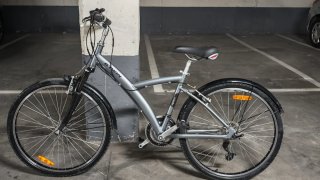 Bicicleta Btwin Gris Paseo