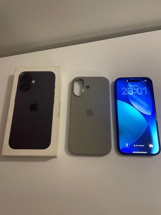 iPhone 16 Negro 128GB + funda regalo