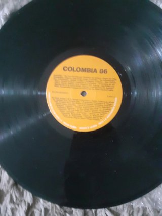 Disco vinilo Colombia 86