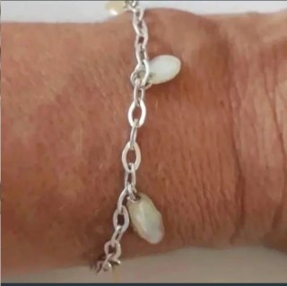 Pulseras Plata Ley Colgantes