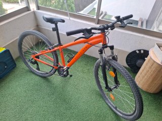 Bicicleta 26 Rockrider Naranja