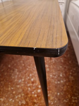 Mesa vintage efecto madera