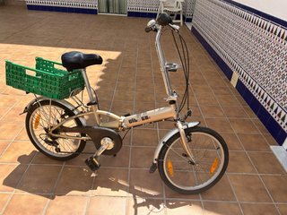 Bicicleta plegable marca conor