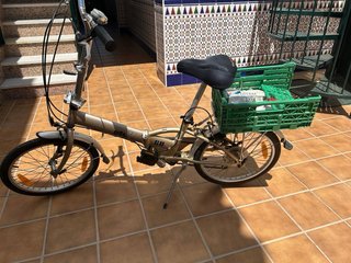 Bicicleta plegable marca conor