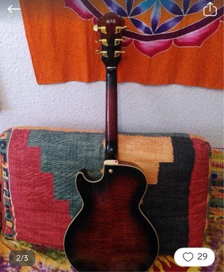 Guitarra Eléctrica Ibañez AG95 Burdeos