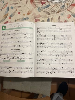 Libro saxofón Escuchar, leer & tocar 3