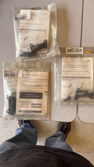 Adaptador Freno Disco Shimano 180mm