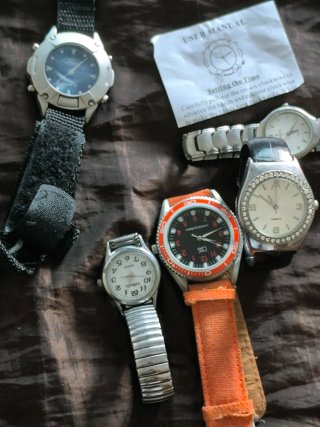 Lote de 7 Relojes