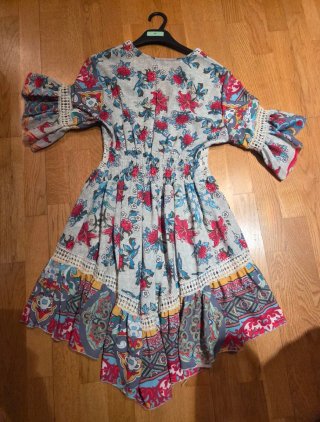 Vestido veraniego estampado